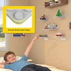 BlissBox 6-Pack Floating Display Shelves - Image 6