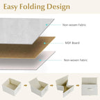 LOKO Fabric Dresser with 6 Drawers, Modern Storage Tower with 6 Folding Fabric - Image 8