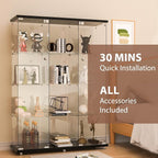 FANYUSHOW Glass Display Cabinet - Image 5