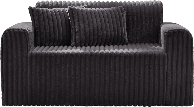 Hobestluk Couch Sofa 2-Seater Foam Sofa Loveseat - Image 8