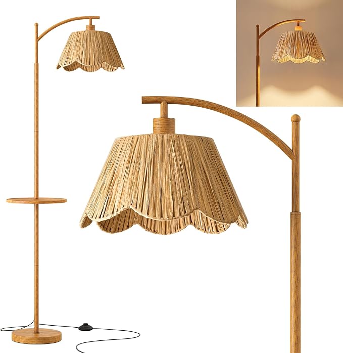 Oneach 63.5" Floor Lamp with Table - Image 9