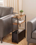 Leomonio Narrow Side Table, Slim End Tables by Leomonio