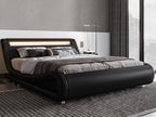 Allewie Queen Size LED Platform Bed Frame - Image 3