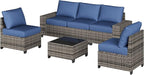 Aoxun 6-Piece Patio Sectional Sofa - Image 10