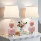 GyroVu 22" Table Lamp Set of 2, Color Temperature Adjustable Double Gourd - Image 4