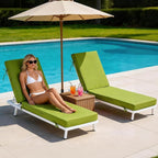 80x26x4in Lounge Cushions for Outdoor Furniture, Outdoor Lounge Chair Cushions - Image 3