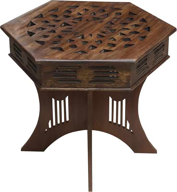 COTTON CRAFT Solid Wood End Table by COTTONCRAFT
