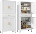 YAUWOH 71''Tall Kitchen Pantry Cabinet by YAUWOHFactoryOutletsColorfulMetalFurniture