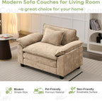 Oprisen Modular Sectional Sofa, Comfy Cloud Couch Sectional Sofa, Chenille Sofa - Image 7