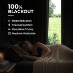 INOVADAY 100% Blackout Curtains - Image 2