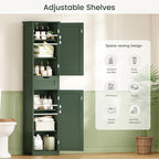 Iwell Tall Bathroom Storage Cabinet - Image 4