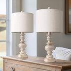 BOBOMOMO 20" Retro Table Lamps Set of 2 - Image 2
