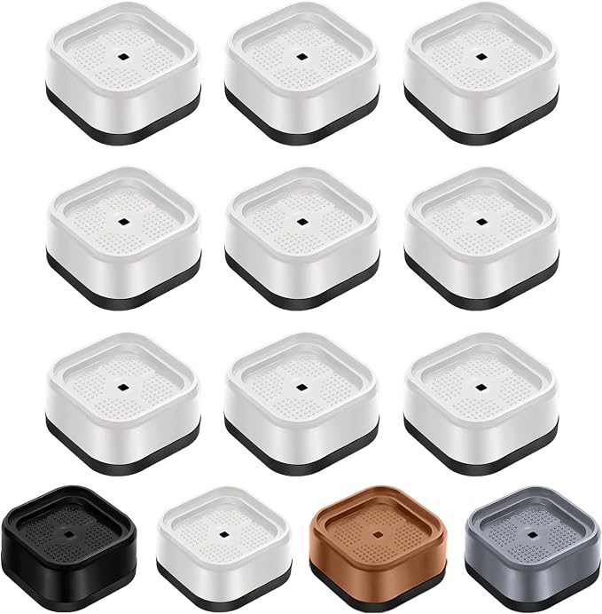 shouwuhho 9 Pack Furniture Risers Adjustable Bed Risers Heavy Duty Lifts Height by EnjoyLifeEnjoyHappiness