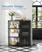 HITNET Bathoom Storage Cabinet, Bamboo Floor Cabinet - Image 5
