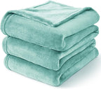 BEDELITE Fleece Blanket Soft Plush Twin Size Blanket Haze Blue 60"x80" | Ultra - Image 9