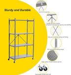 BRIAN & DANY 4-Tier Foldable Storage Shelves - Image 4
