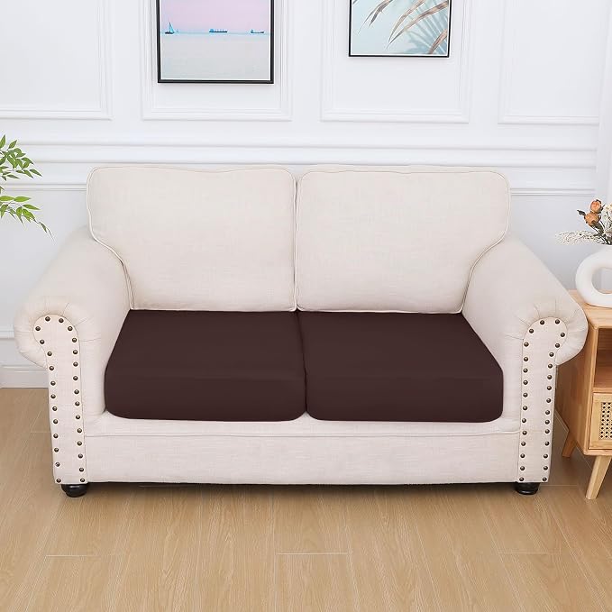 Milk Silk Couch Cushion Covers, Sofa Covers - Image 7