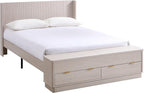 T4TREAM Fluted Queen Size Bed Frame - Image 7