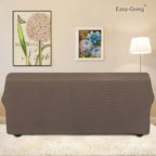 Easy-Going Stretch Oversized Sofa Couch Slipcover Washable Camel | 1-Piece - Image 4