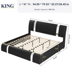 Allewie King Size Bed Frame - Image 2