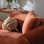 Acanva Luxury Modern Tight Curved Back Velvet Sofa, Minimalist Style Comfy Couch - Image 11