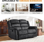 EBELLO Loveseat Recliner Sofa for Living Room, Extra Wide Modern Overstuffed 2 - Image 6