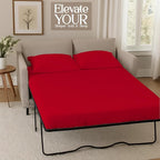 Sleeper Sofa Bed Sheet, 100% Cotton 400 Thread Count, 4 Piece Set, Deep Pocket - Image 4