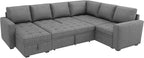 HONBAY Modular Sectional Sleeper Sofa - Image 7