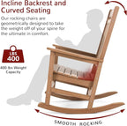 Stoog Oversized Outdoor Rocking Chair, Porch Rocker - Image 5