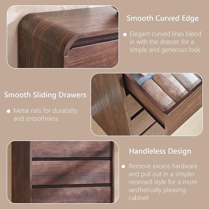 Aitjunz Modern 7 Drawers Dresser - Image 5