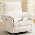 Oversized Power Recliner Chair Swivel Glider by Rhevoy
