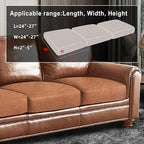 ANARACHON Leather Look Couch Cushion Covers Sofa Seat Slipcovers Sets Couches - Image 3
