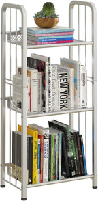 Bookshelf Storage Shelf Small Bookcase Freestanding Storage Stand by EternalHome
