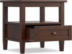 SIMPLIHOME Warm Shaker End Table - Image 5