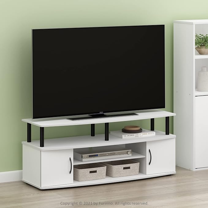 Furinno Jaya Entertainment Center Stand Unit/TV Desk - Image 3
