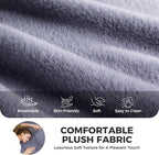 Giant Bean Bag Chair for Adults, Big Faux Fur Plush Bean Bag Lounger, Large - Image 4