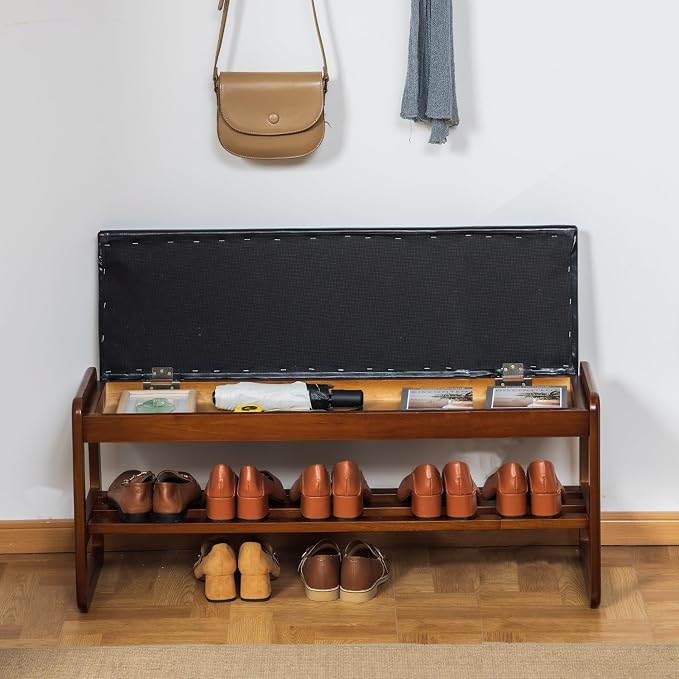 SOBIBO Shoe Bench with Storage by SOBIBO