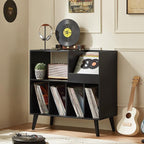 LELELINKY Large Record Player Stand, Turntable Stand by LELELINKY