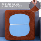 Waterproof Couch Cushion Covers, Stretch Sofa Seat Slipcovers | Stretch Fabric - Image 5