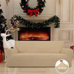 Easy-Going Stretch Oversized Sofa Couch Slipcover Washable Sand | 1-Piece Extra - Image 2