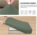 Easy-Going Stretch 2 Pieces Loveseat Couch Cushion Cover - Image 5