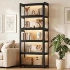 Magshion Display Cabinet with Acrylic Doors, 5-Tier Curio Cabinet by Magshion