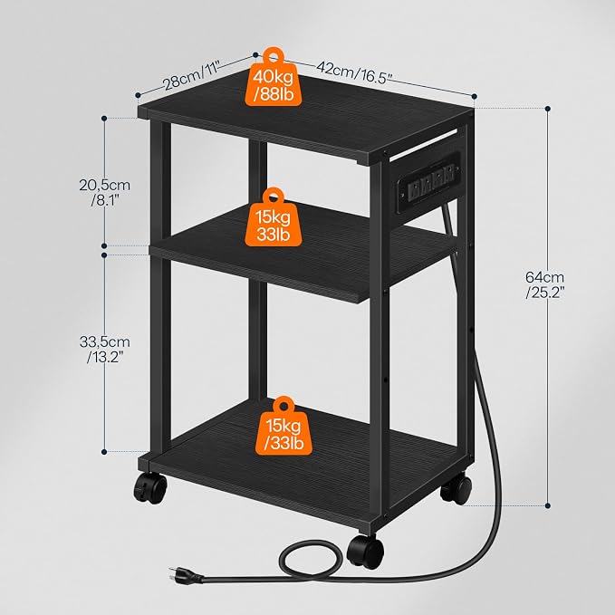 HOOBRO Industrial Printer Stand - Image 2