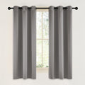 NICETOWN Room Darkening Cafe Satin Curtains by NICETOWN