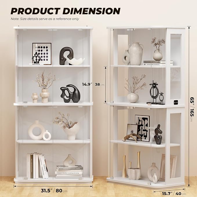 BROTTAR Rounded Display Cabinet - Image 2