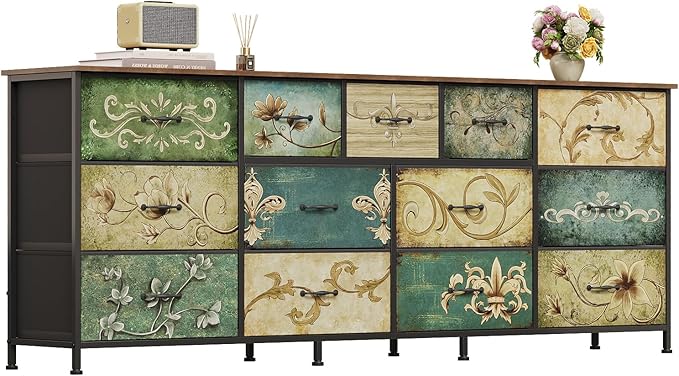 Tohomeor Dresser for Bedroom Chest of Drawers Fabric Dresser for Closet by Tohomeor