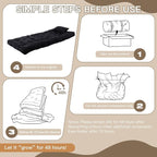 Folding Sofa Bed, Convertible Sleeper Chair - Image 7