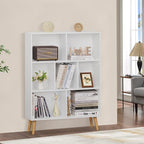 YAHARBO White Bookshelf, 3 Tier Book Shelf - Image 7