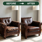 Dark Brown Leather Repair Kit, Leather Recoloring Balm – Restore & Repair Faded - Image 2