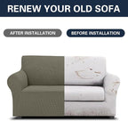 Cupuamon 2026 New Stretch Loveseat Sofa Slipcovers Couch Cover - Image 5